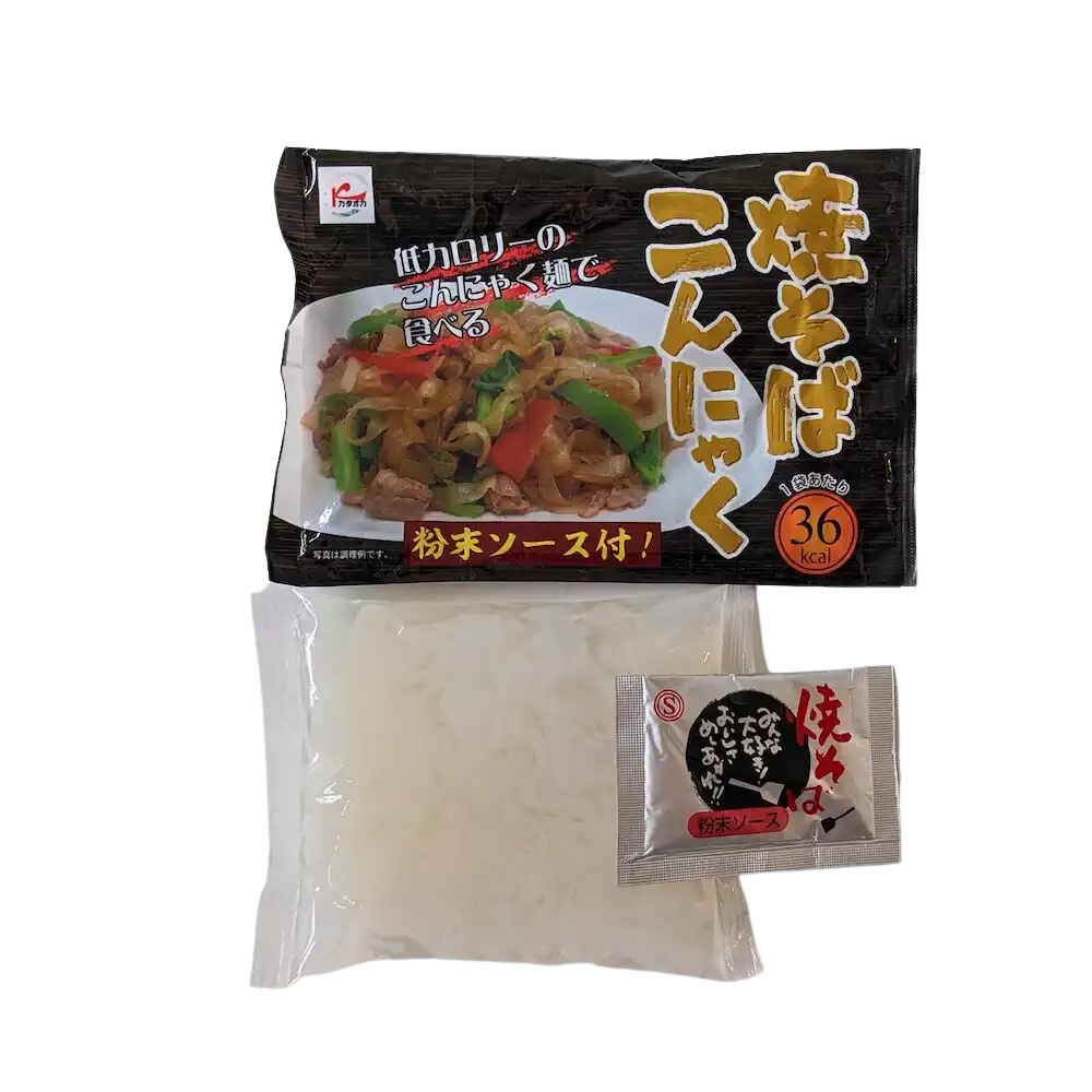 Konjac Noodle with Fried Yakisoba Sauce