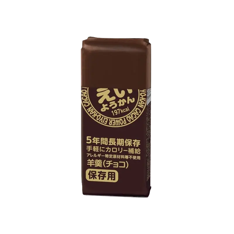 Long-reserve EIYOKAN (Red Bean Cake) Chocolate Flavour